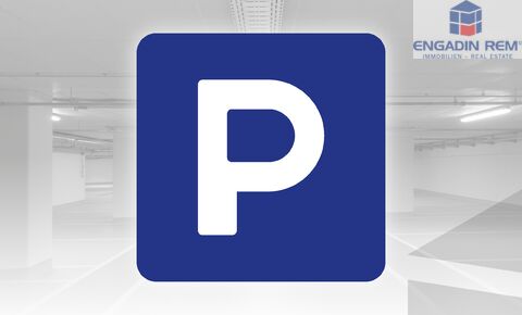 Centrally located garage parking space