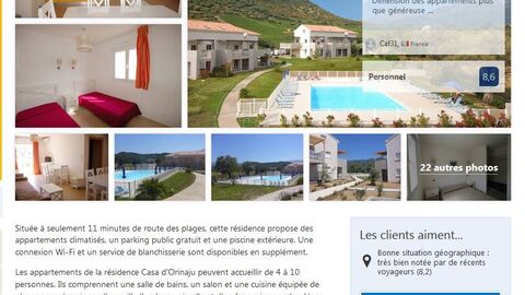 A Vendre Appartement 3 pièces
St Florent - Oletta
Corse