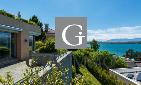 Superb luxury apartment with panoramic views over Lake Geneva