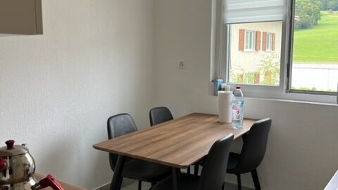 4.5 room apartment with balcony on the 2nd floor.