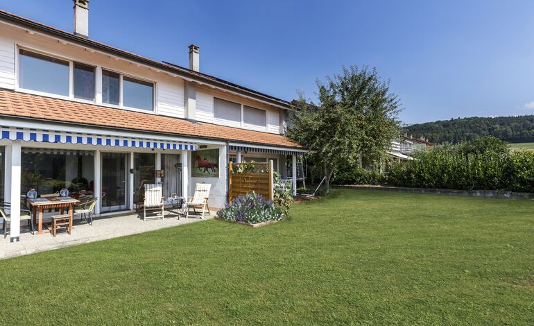 Villa jumelée avec dégagement sud-ouest