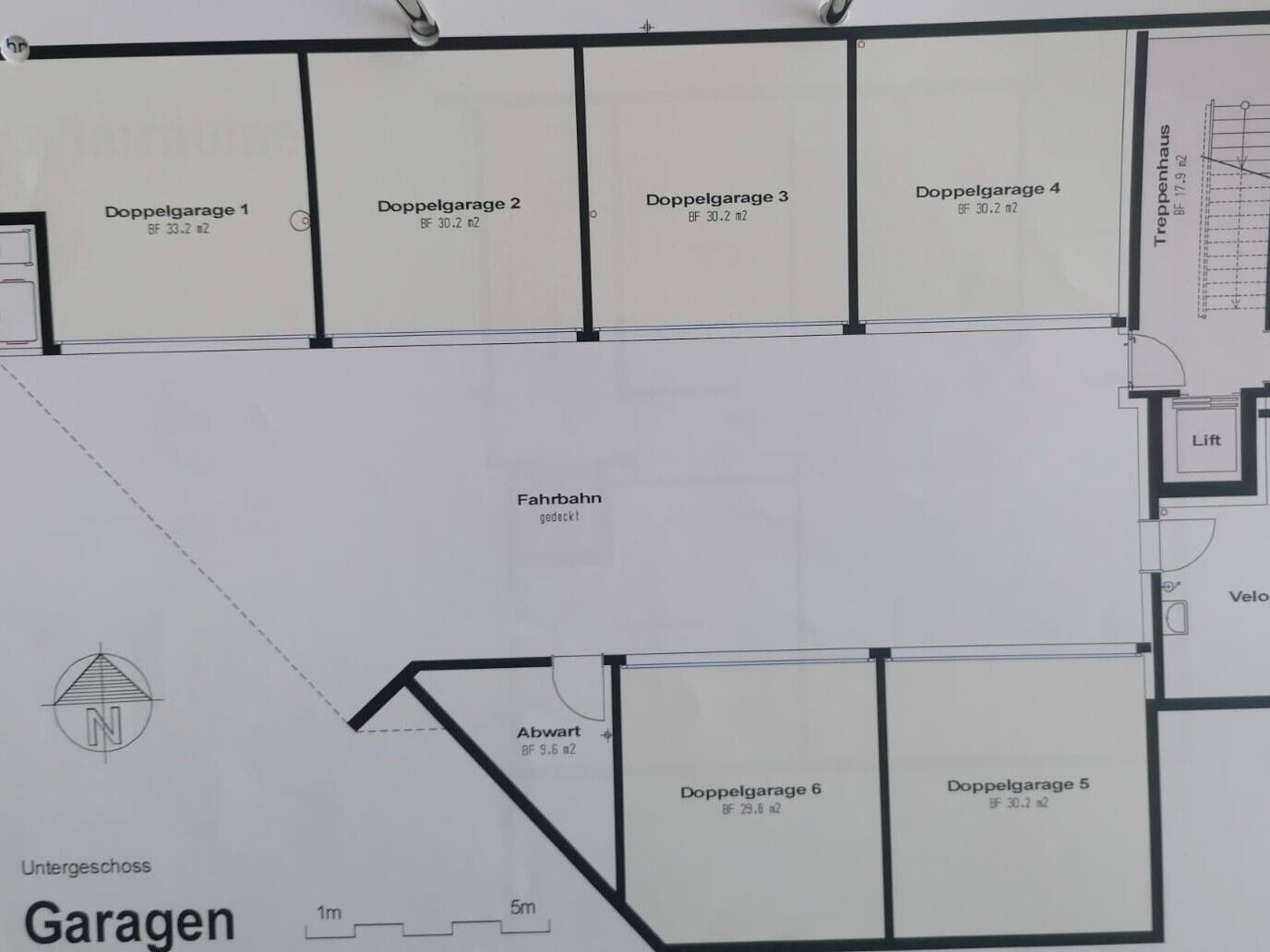 Grundriss Garage (Nr. 3)