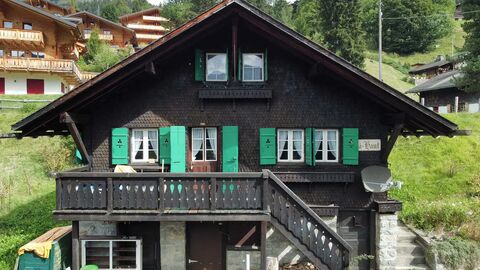 Trop tard... aux Diablerets, studio rénové, meublé, de plain pied