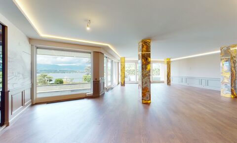 Prestigious apartment - Panoramic lake and mountain view, Cologny