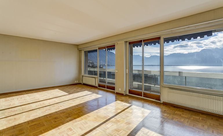 Spacieux appartement de 3.5 pièces avec vue lac panoramique