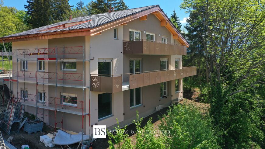 3.5 pièces avec finitions à choix et belle vue