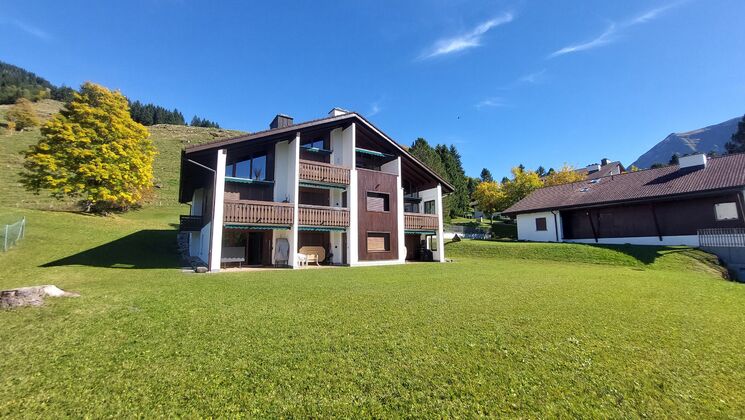 gemütliche Parterre-Wohnung mit fantastischer Aussicht