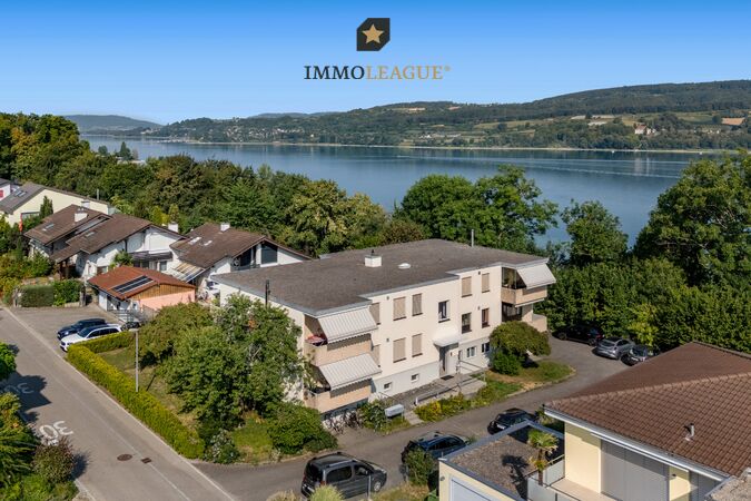 Potenzial mit Seesicht & Seenähe,  viel Raumangebot in ruhiger Lage.