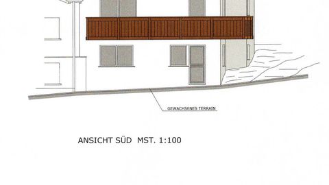 Neubau Einfamilienhaus im Herzen von Saas-Fee (Rohbau)