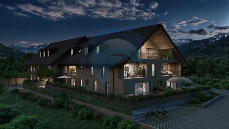CHARMANT APPARTEMENT DE 4.5 PIÈCES NEUF AU REZ-DE-CHAUSSÉE