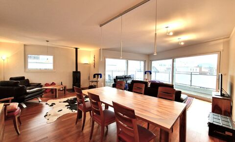 Penthouse composed of 3.5 rooms - terrace with splendid view