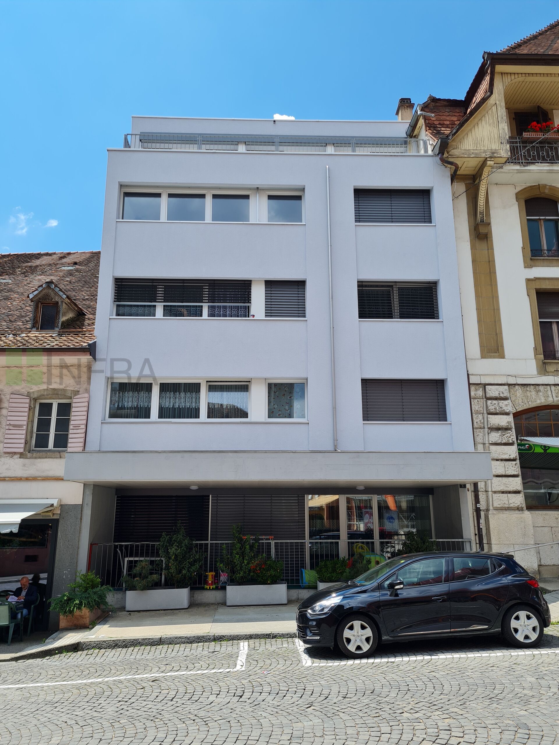 Vue de l'immeuble