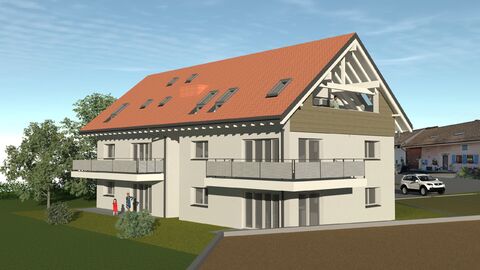 Poliez-le-Grand à 5 minutes d’Echallens
5 appartements en PPE