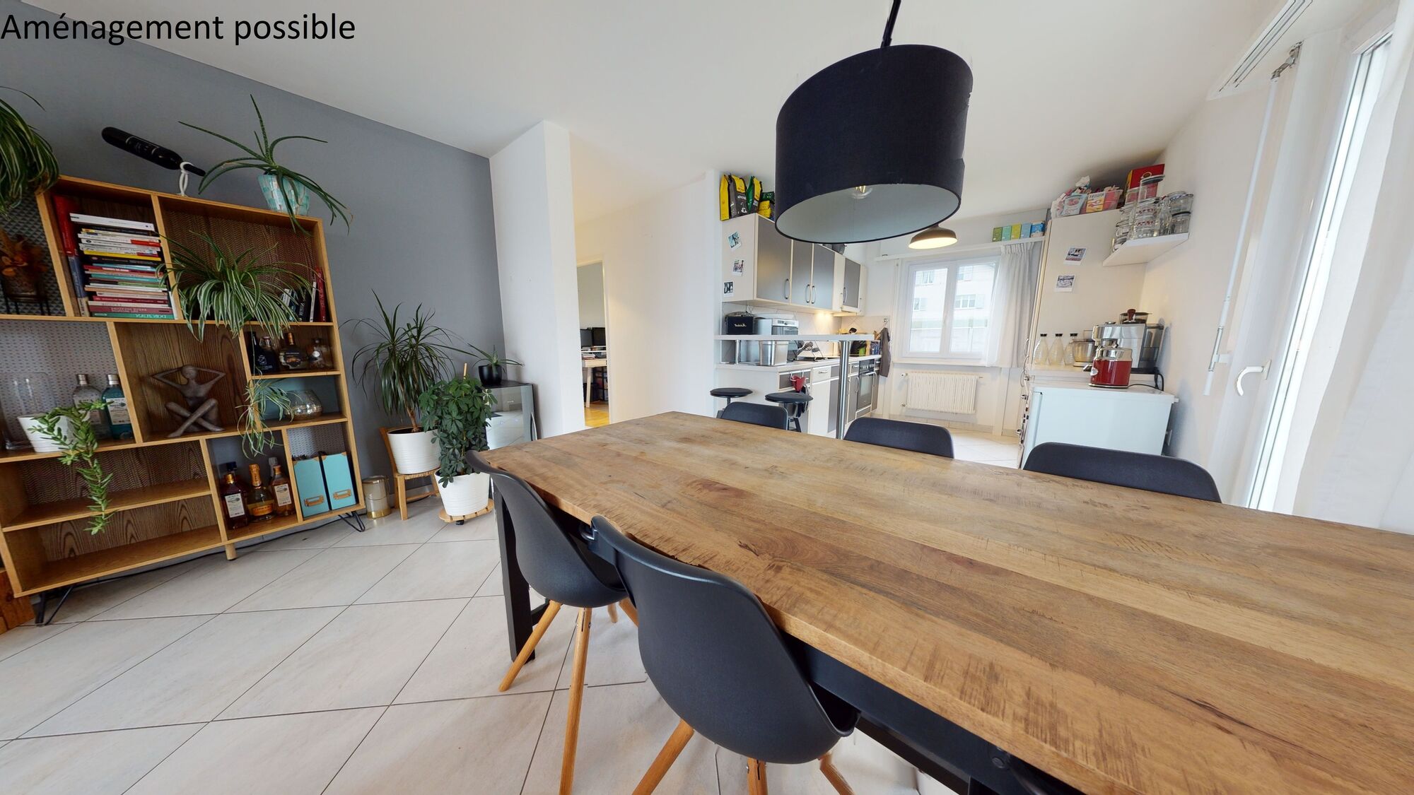 Aménagement possible - salle à manger