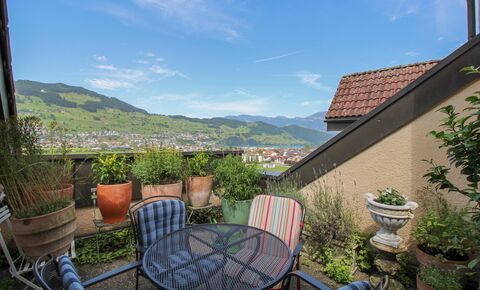 Tolle Attikawohnung mit genialer Aussicht