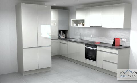 New PPE apartment of 2.5 rooms - 51 m² with terrace