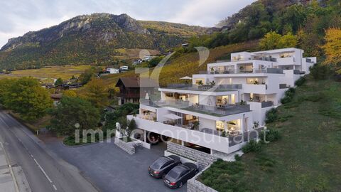Très bel appartement neuf de 2.5pces à Bramois avec jolie terrasse