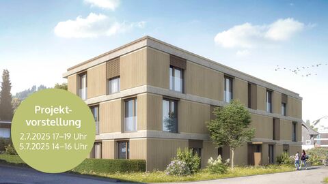 3½-Zimmer Wohnung mit grossem Garten