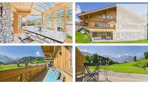 Chalet-Hälfte, 3 Bäder, Lift, Wintergarten, Bastelraum,...