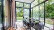 Luxuriöse Gewerbefläche mit moderner Architektur und Design