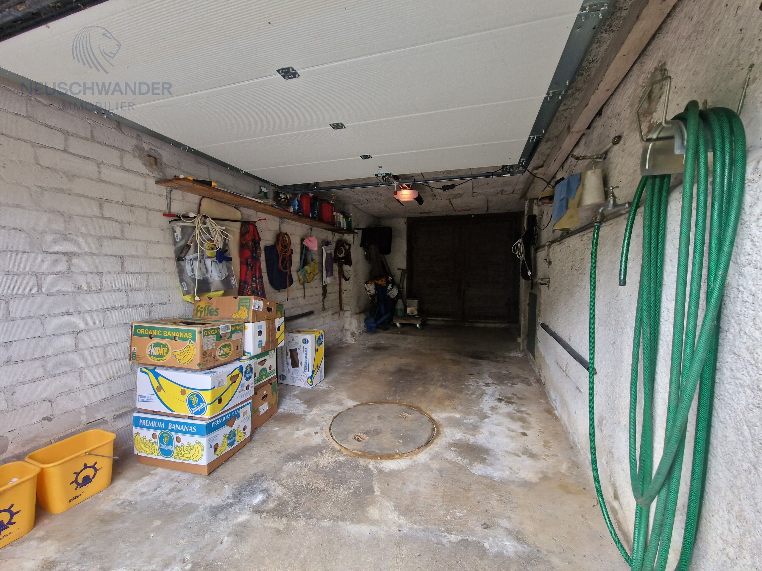 garage attenant à la maison