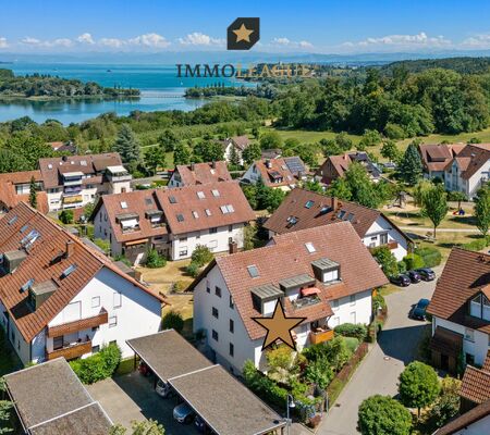 Renovierte Gartenwohnung an begehrter Lage in Seenähe.