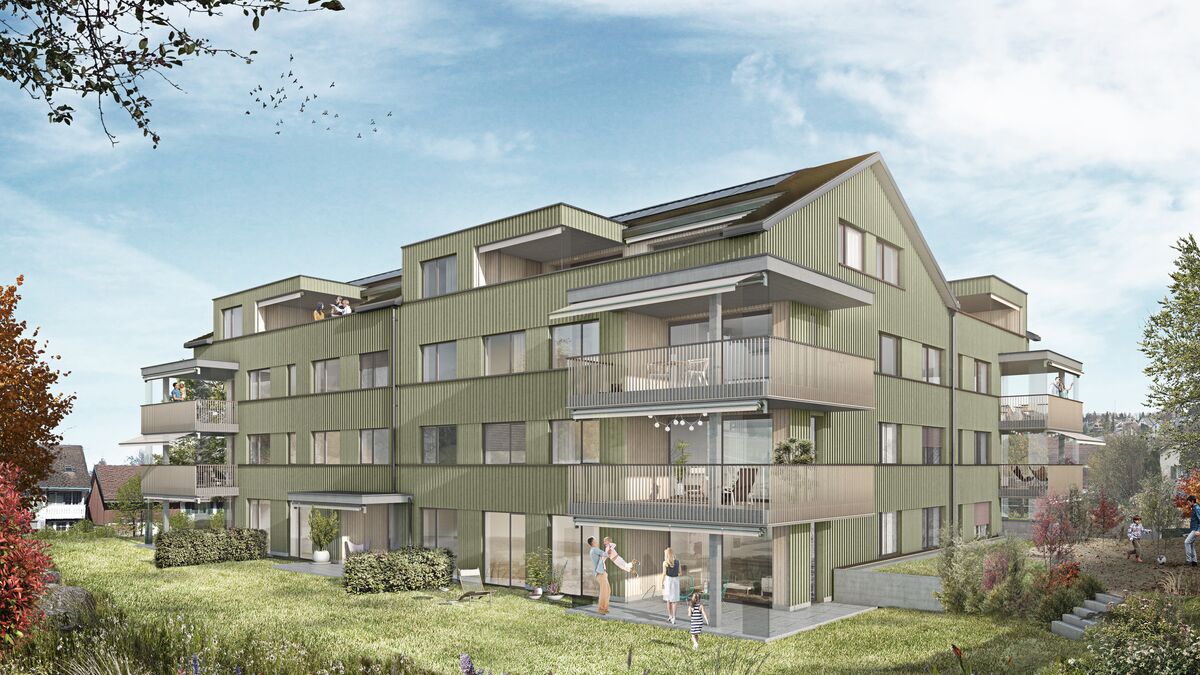 Bewilligtes Neubauprojekt "VIRIDIS" - Wohnen in Weisslingen