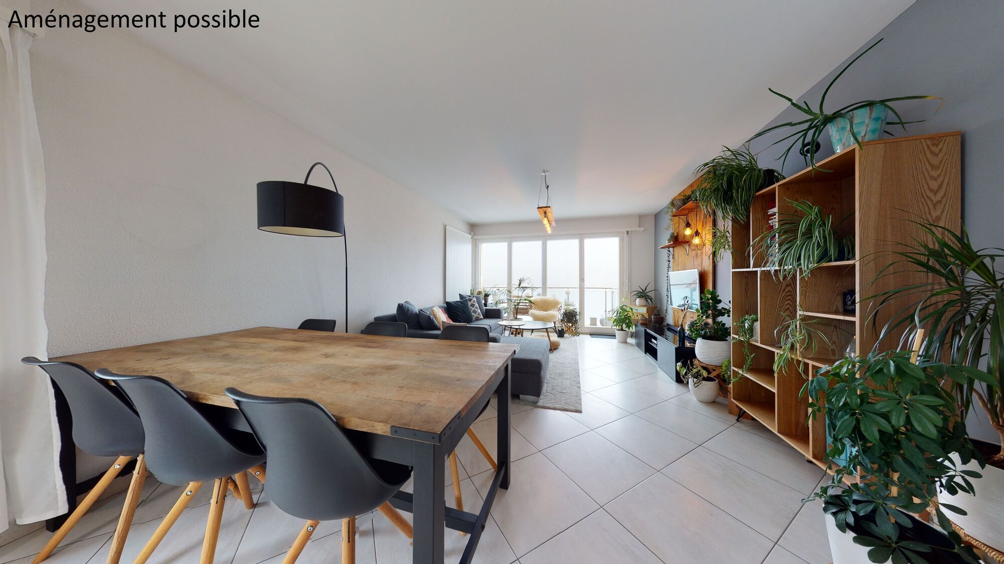 Aménagement possible - salle à manger