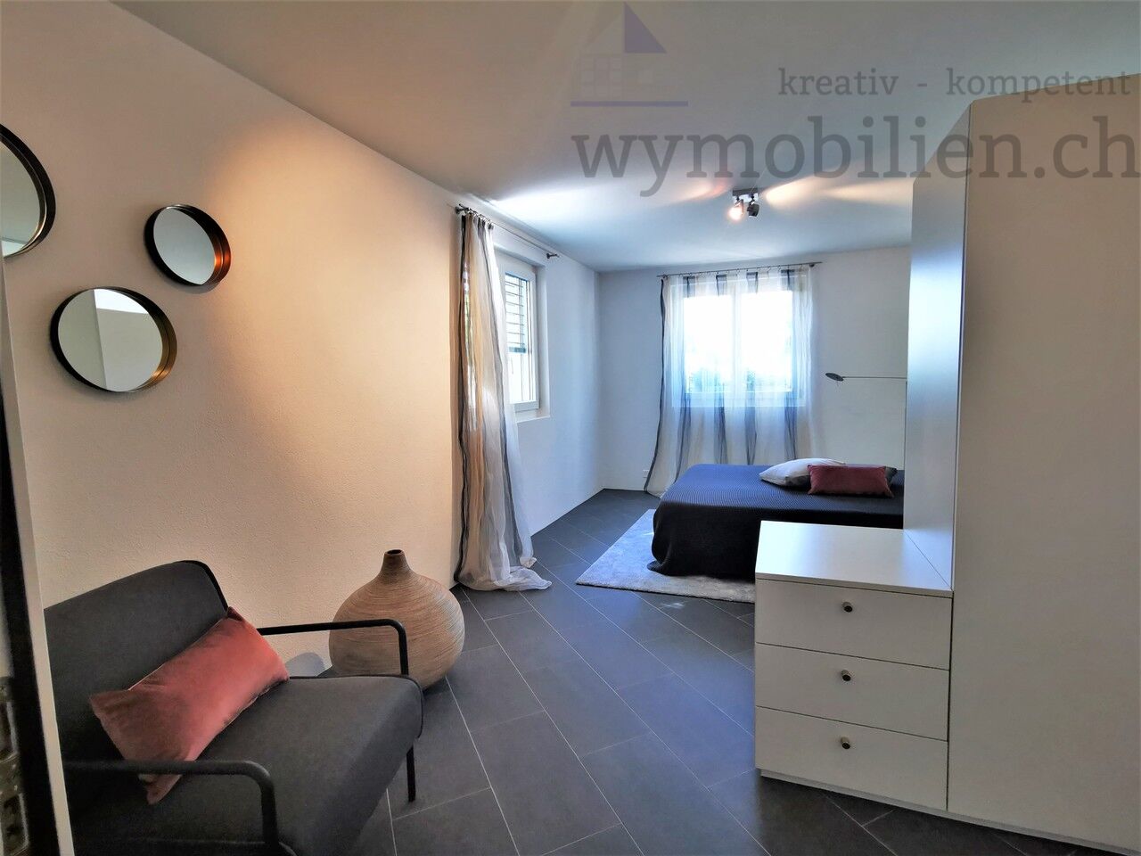 Gästezimmer UG mit Dusche, WC/Lavabo vorbereitet