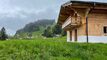 Pour vous, aux Mosses : chalet en cours de finition de construction.