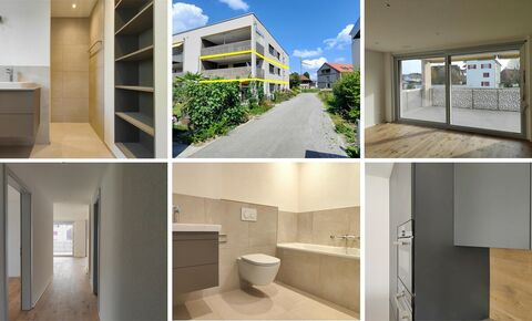 Hochwertige 4.5-Zi Wohnung mit grossem, gedecktem Balkon!