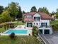 Villa individuelle avec vue dégagée sur les Alpes et la campagne