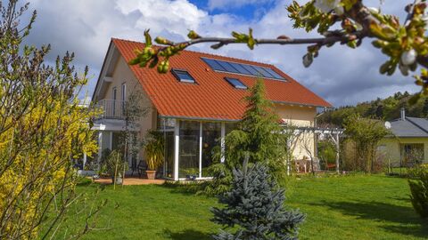 Ein Haus wie eine Villa