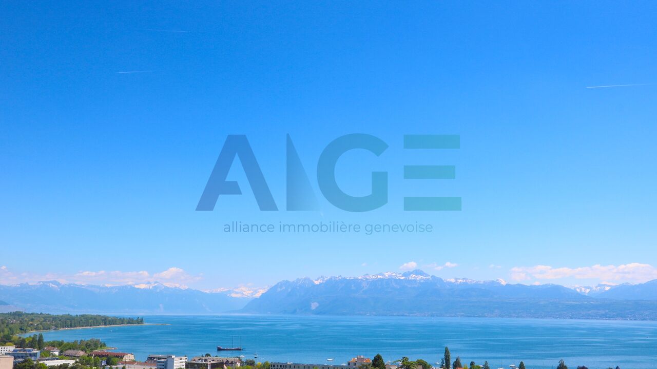 Spectacular view in Morges