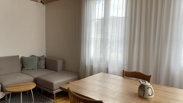 Erdgeschosswohnung: Wohnzimmer