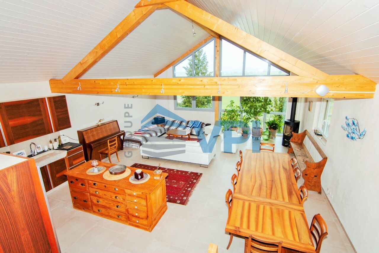 Magnifique appartement loft
avec vue panoramique