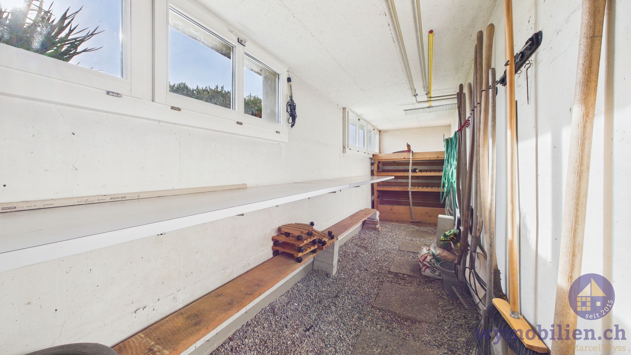 Allzweckraum mit Technik