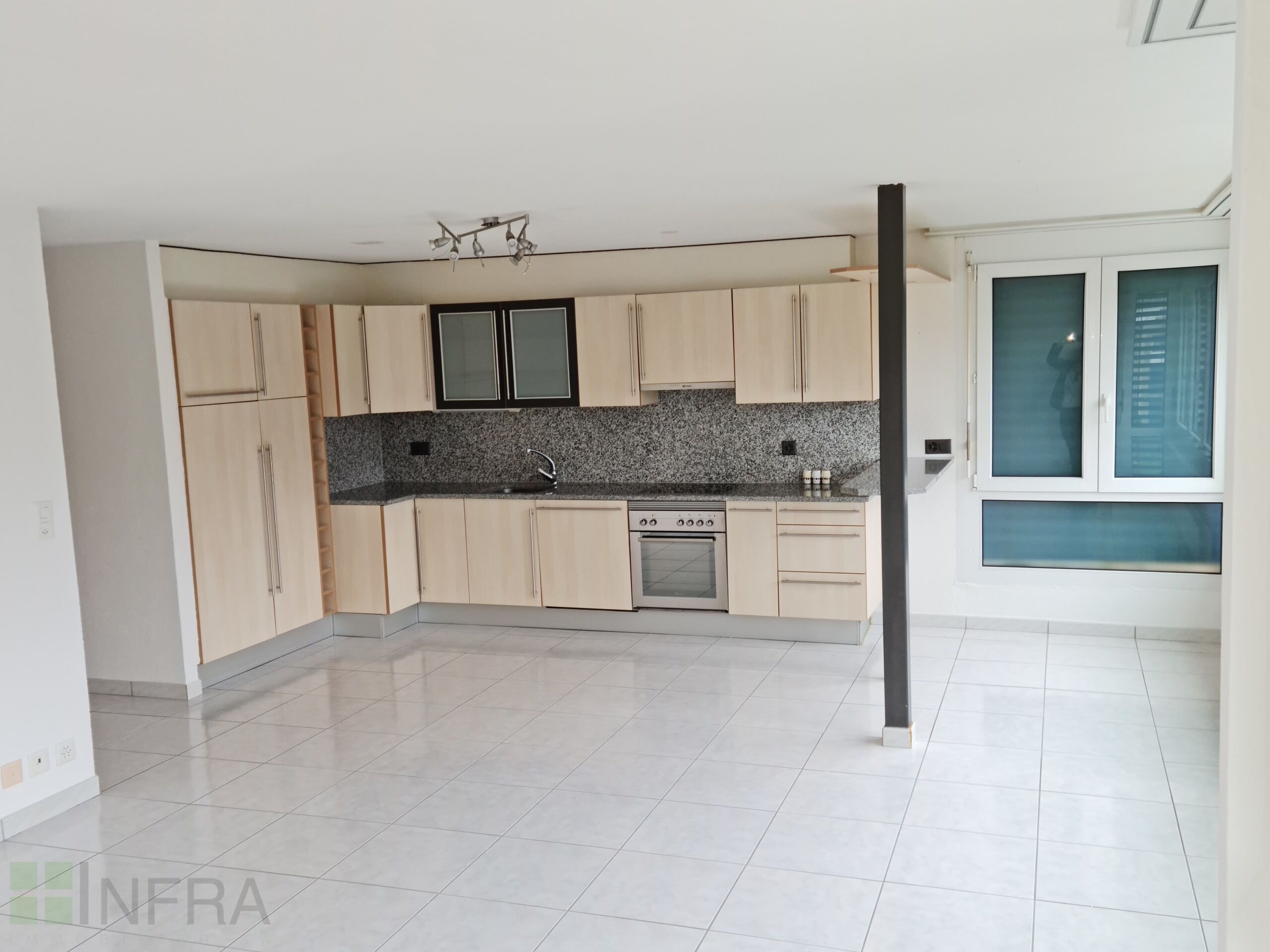 Cuisine ouverte sur séjour