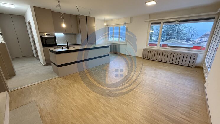 MAGNIFIQUE APPARTEMENT RÉNOVÉ DE 3,5 PIÈCES AVEC GRAND BALCON
