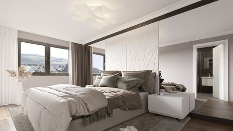 Magnifique et spacieux attique 5,5 pièces
Terrasse 86 m2
