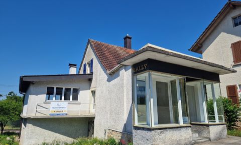 Maison individuelle rénovée avec local commercial et vitrine
