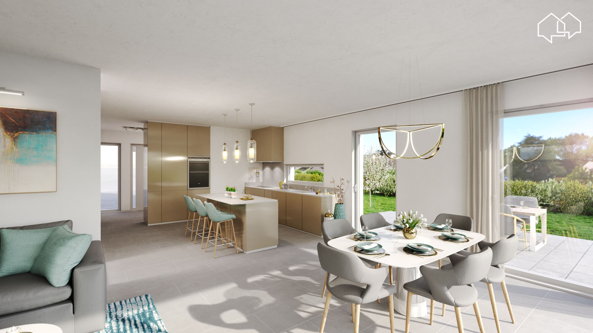 Cuisine villa individuelle