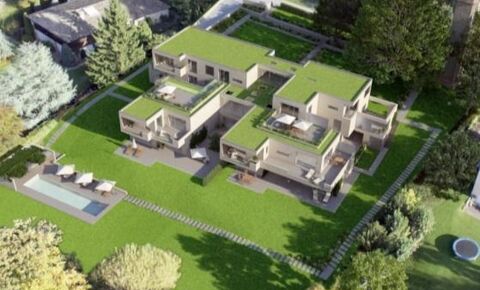Contemporary Penthouse near the Golf Club of Cologny