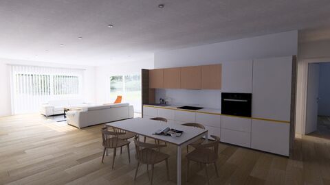 Wunderschöne 125 m2 große Wohnung mit Terrasse und Doppelgarage