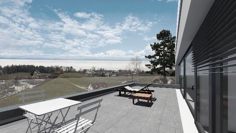 Les terrasses de Sachet, 5.5-room villas in Cortaillod