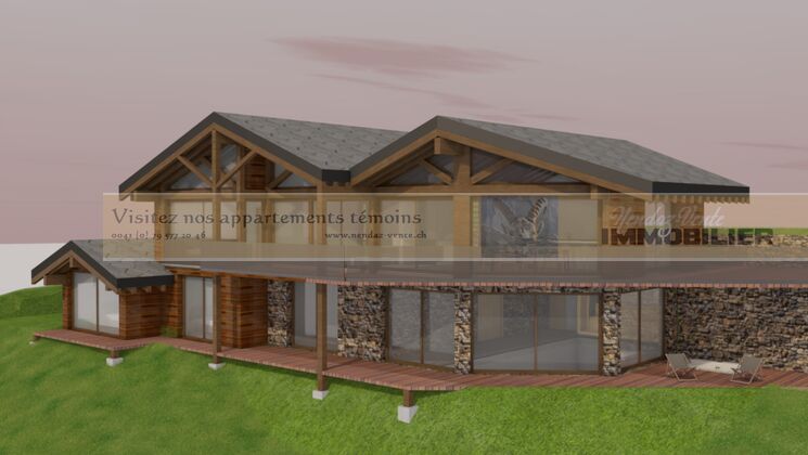 CHALET SUPER G
LES CLEVES - ON THE SKI SLOPES
SALE TO SWISS PERMIT