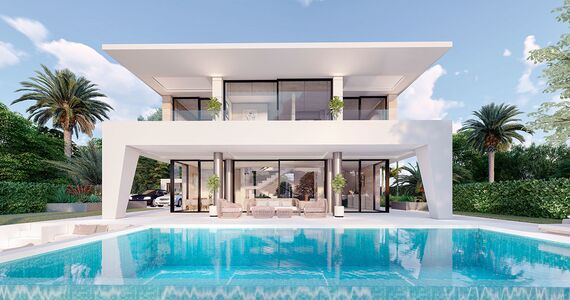 ARCHITEKTUR IN PERFEKTION - APARTE DESIGNVILLA AN DER COSTA DEL SOL