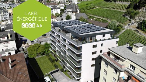 New project - town center of Sierre
