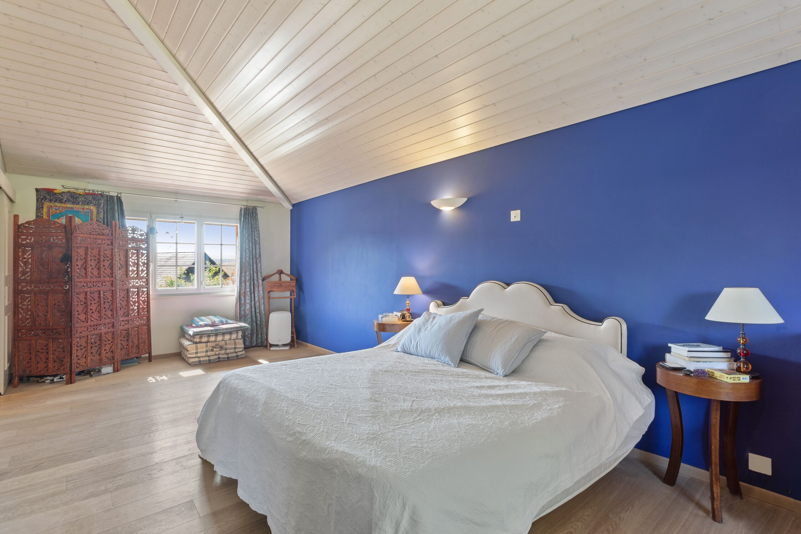 Master suite with dressing room