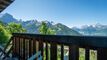 Chalet in Gryon mit separatem Studio, Blick auf die Berge